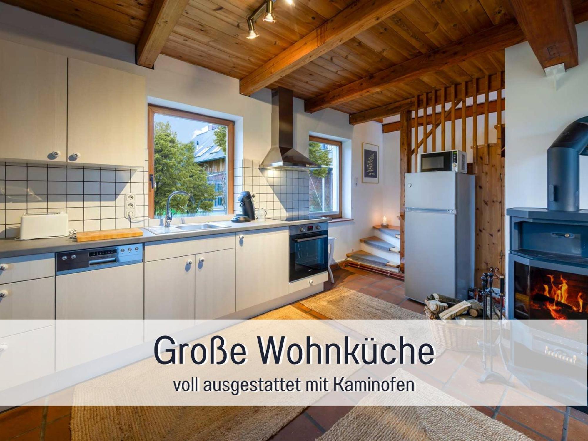 Ferienhaus Toepferhaus - Strandnah, Haustierfreundlich, Optimal Fuer Workation, Kaminofen, Garten, Fuer Paare Und Alleinreisende Steinberg  ภายนอก รูปภาพ
